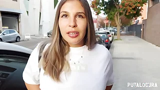 PutaLocura - Teen espa&ntilde;ola de enorme culo Zivanka es pillada en la calle por Torbe